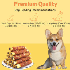 Chicken Wrapped Cowhide Sticks