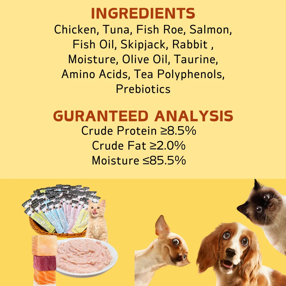 Mixed Flavor Cat Stick Pack