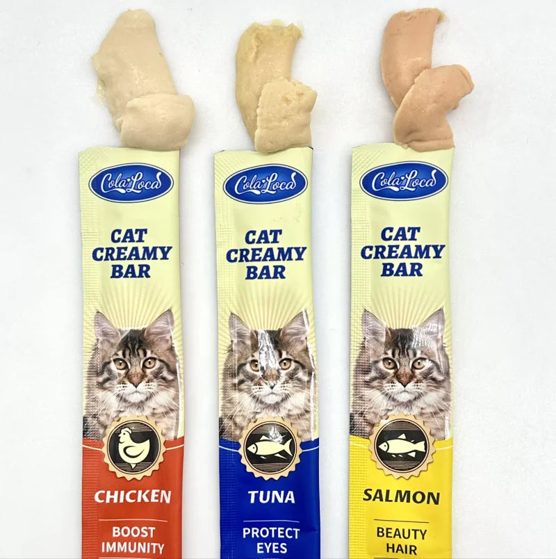 Creamy Cat Treat Bars