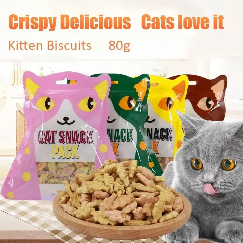 Salmon & Tuna Cat Biscuits