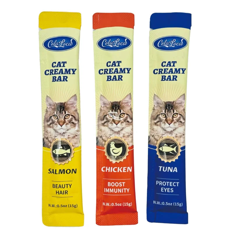 Creamy Cat Treat Bars