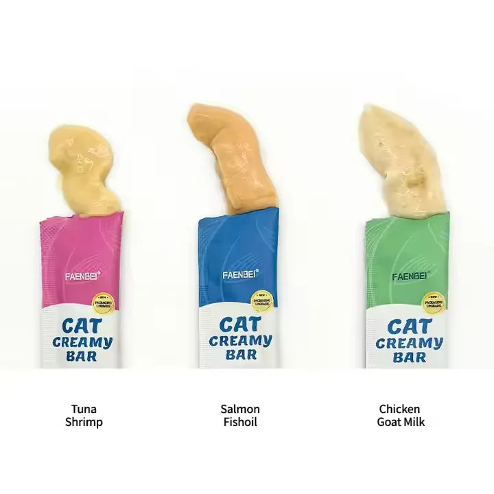 Creamy Cat Snack Strips