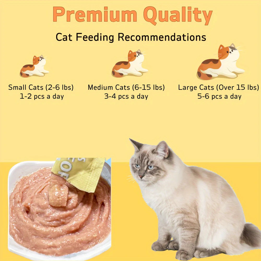 Mixed Flavor Cat Stick Pack