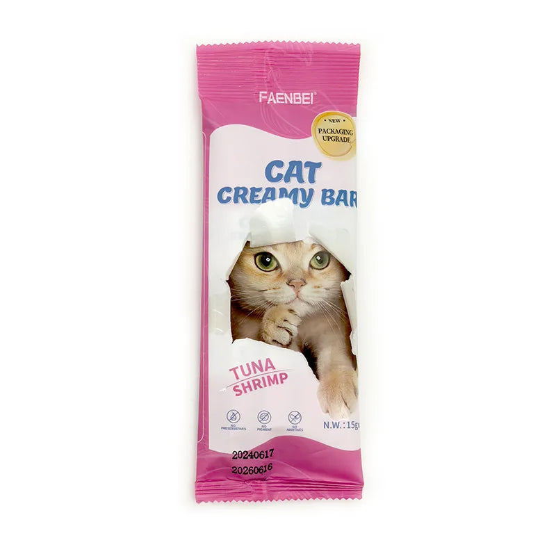 Creamy Cat Snack Strips